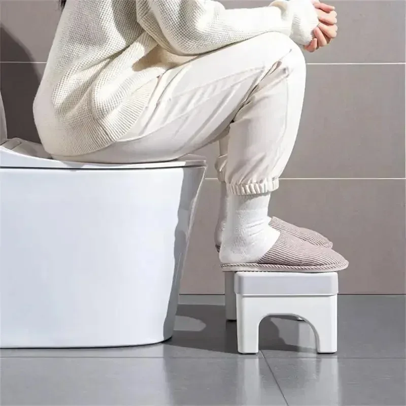 Household toilet toilet squat power booster office foot stool Foot stool squat stool 4