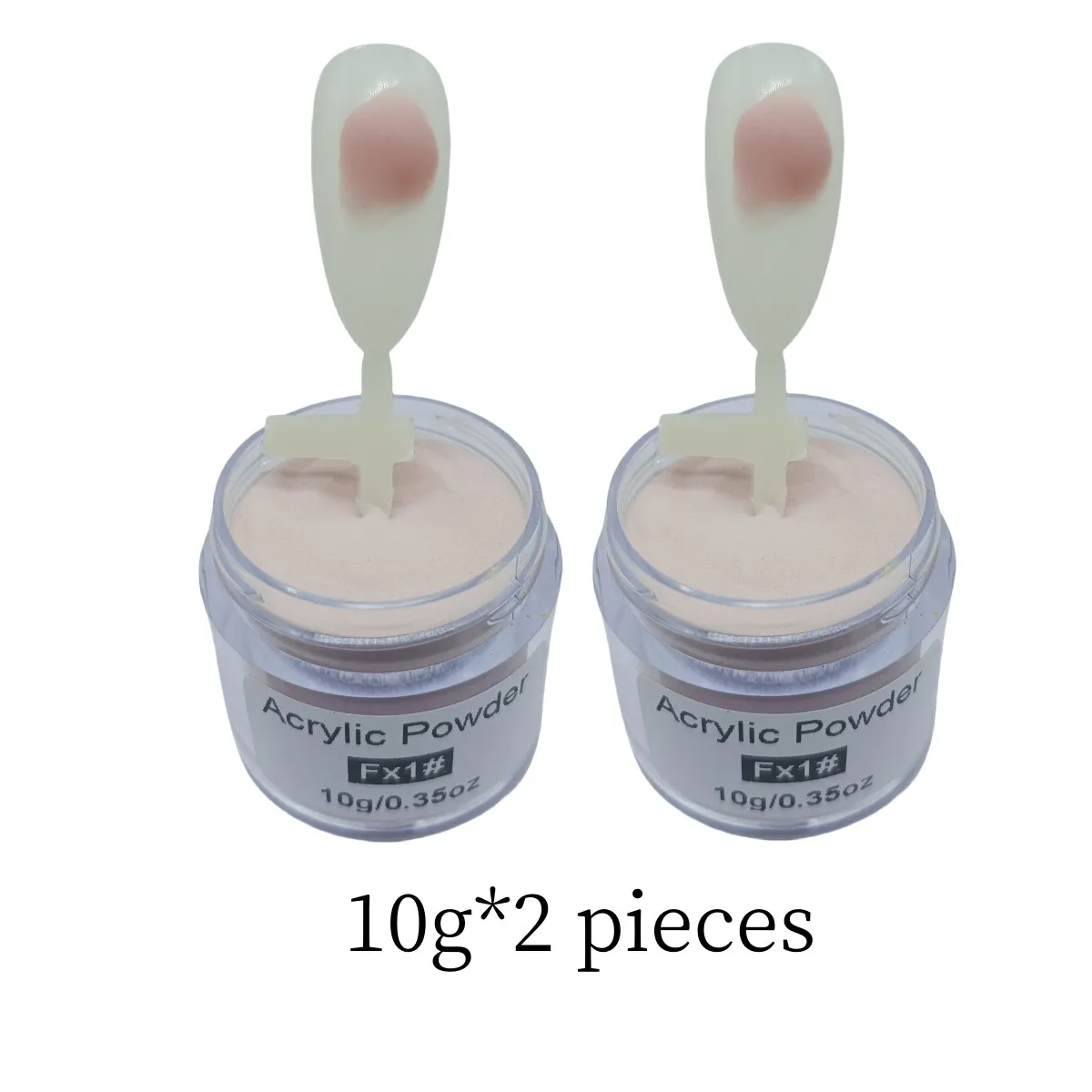 10g 2 pieces Acrylic Powder Dipping powder Carving Extension Powder 5