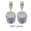 10g 2 pieces Acrylic Powder Dipping powder Carving Extension Powder 5