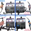 Plasmargon Mig Welder Semi-Automatic  Welding Machine 4 in 1 MIG/LIFT TIG/MMA  IGBT Inverter MIG welder Gas Gasless MIG Welding 5
