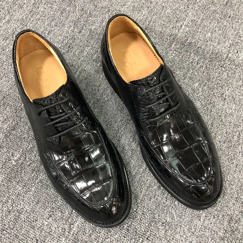 Genuine Leather New Men's Casual Formal Shoes Fashion Trend Simple Versatile Business Sneakers High Quality Cosy Dress Shoes