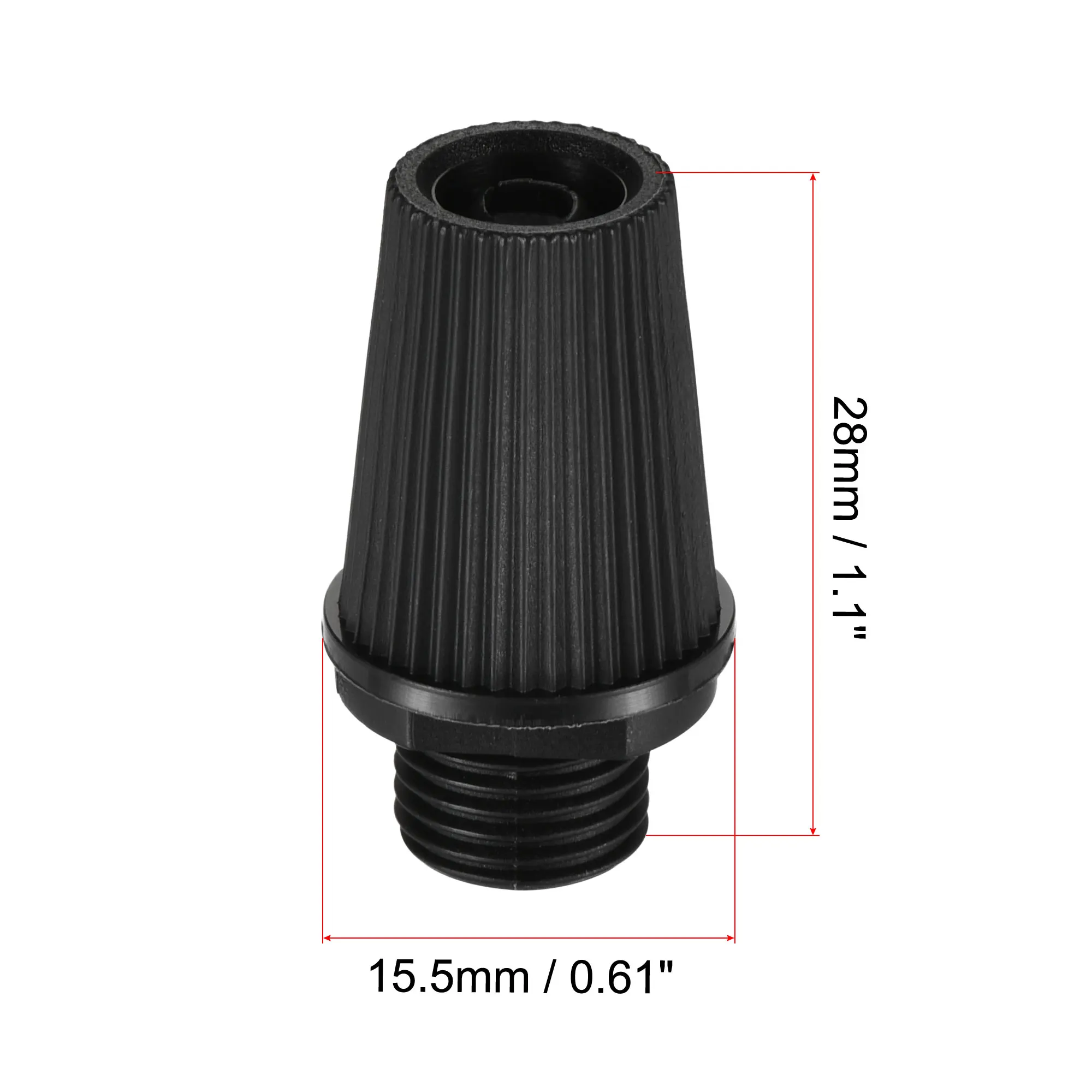 50Pcs Plastic Cable Glands with 1/8IP Thread Strain Relief Cord Connector Grips for Wiring Hanging Light Ceiling Pendant Lamp