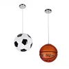 Children Bedroom Chandelier Modern Simple Walkway Creative Personality Football Glass Lamps Boys Girls Room Decorative Lights 1