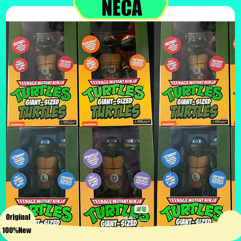 

Original NECA Turtles Figure Leo Raphael Michelangelo Leonardo Suit Casey Jones And Foot Soudier Anime Action Figure In Stock