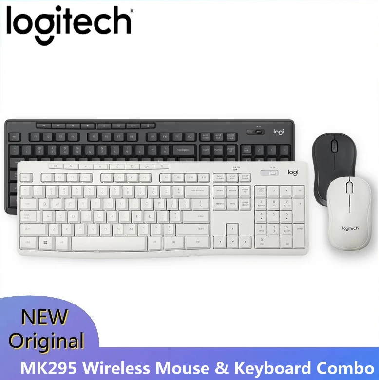 

Клавиатура Logitech MK295 Беспроводная с оптическим отслеживанием