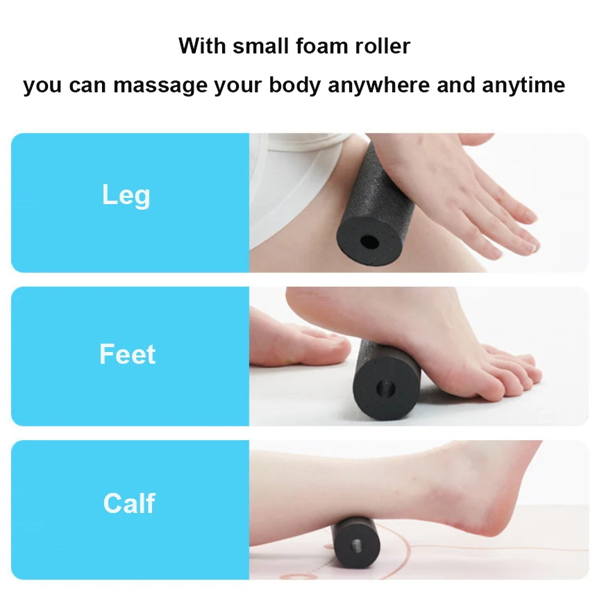 Foam Roller Massage Yoga Pain Relief Fitness Gym Exercise Relaxing Muscle yoga accessories foam roller