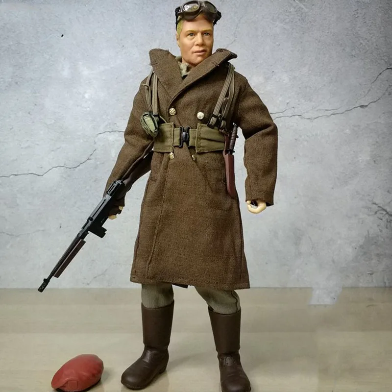 

1/6 Scale WWII Britain Royal Soldiers Action Figures Model for 12in Male Soldier Accessory Collections Gift