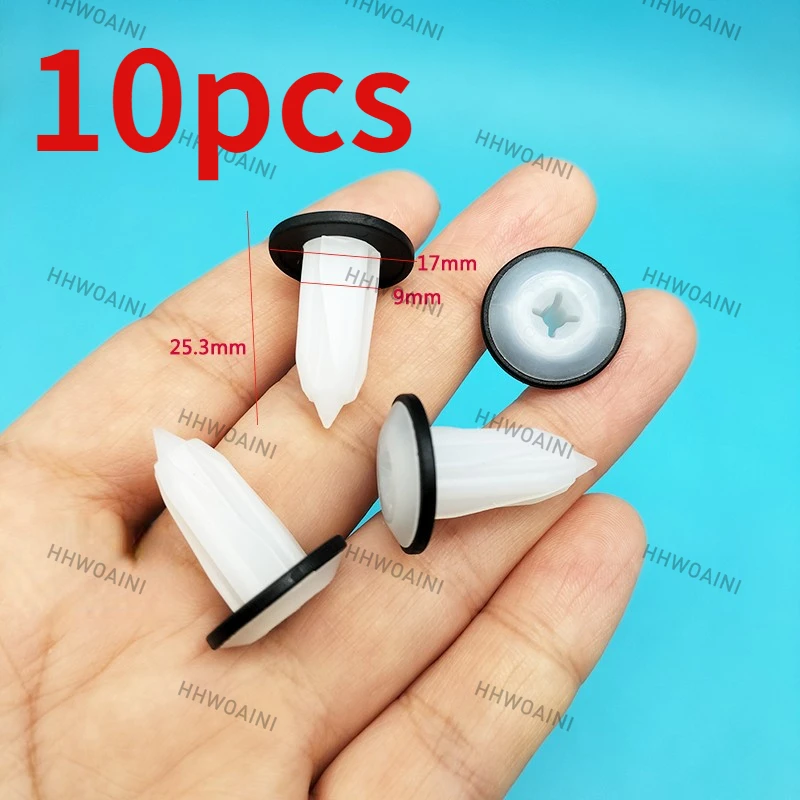 

10pcs For Land Rover Range Evoque Discovery Freelander Car Door Panel Interior Lining Fixing Nut Pedestal Buckle