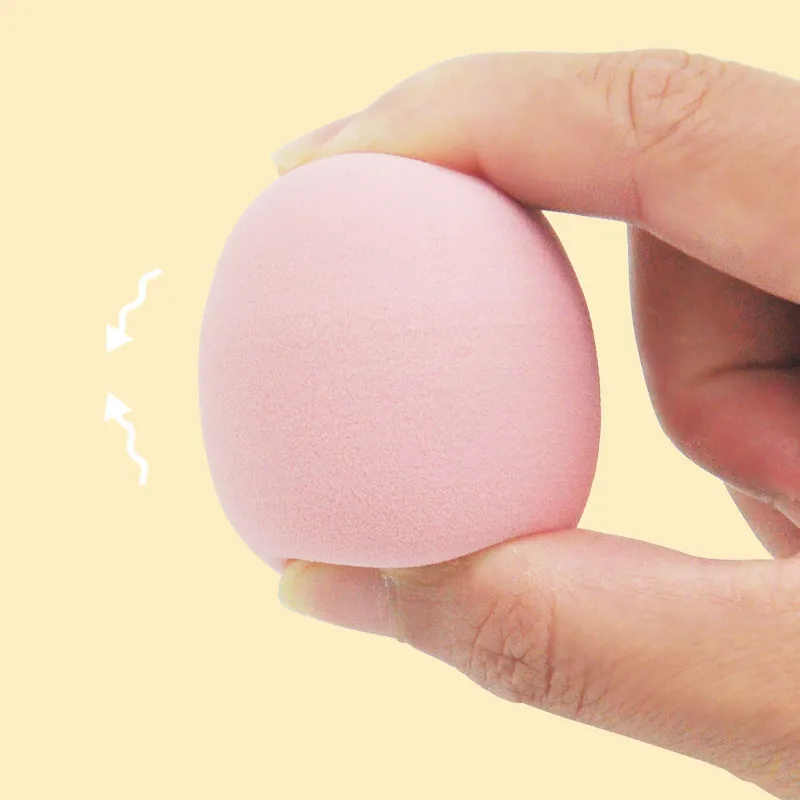 New Makeup Powder Puff Foundation Powder Sponge Beauty Tools Bevel Cut Makeup Sponge Makeup Accessories Both Wet and Dry 4