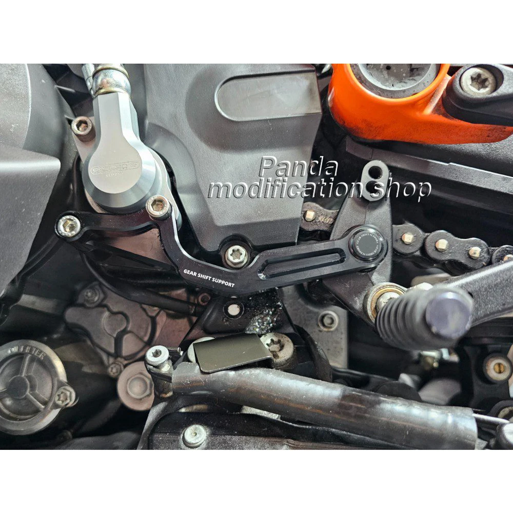 Gear shift support for ktm 1290 SUPER DUKE R 1290 EVO 1290 RR Gen3 2020 2021 2022 2023 Gear stabilizer accessories