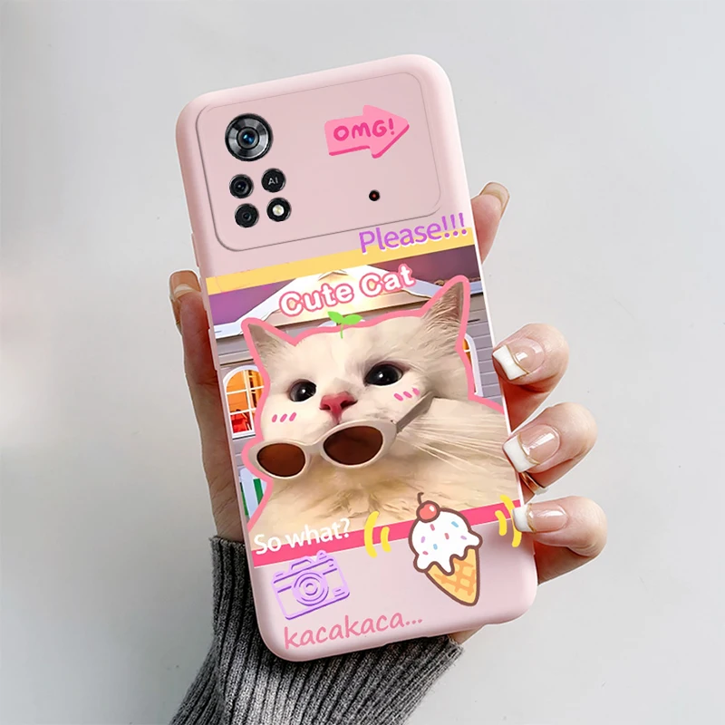 Poco X4 X4 Pro X4pro Hülle Niedliche Cartoon-Katze Hund Silikon Soft Cover für Xiaomi Poco X4 Pro 5g Poco X4 Pro Pocox4 Pro Handyhülle – Detail 4