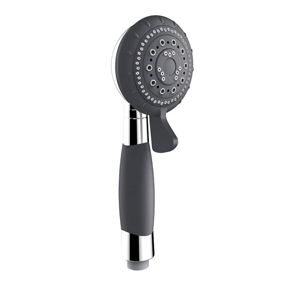 

Toilet Easy Install Spray Electroplating For Bathroom Handheld Shower Head Home Hotel Modern 4 Modes Self Cleaning ABS Universal