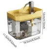 1500ml Pet water dispenser Plastic Automatic Circulating Water Feeder Cat Dog Water Dispenser with Pump Filtered Easy Clean 4