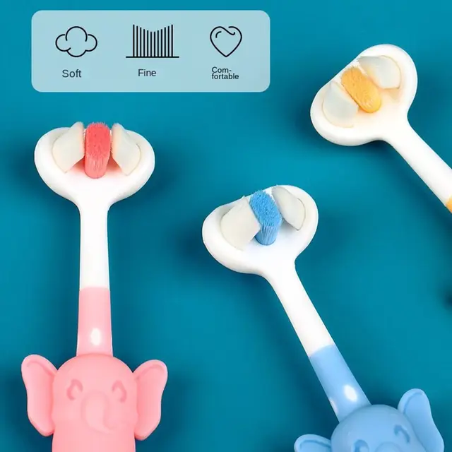 건강한 미소를 위한 부드러운 강모 수동 치아 브러시