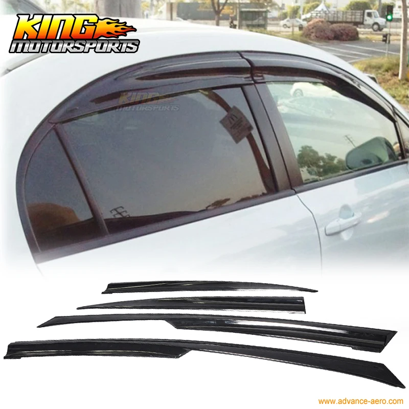 Подходит для 06-11 Honda Civic Sedan Mugen Style стеклокозырек дымчатый акриловый глобальная