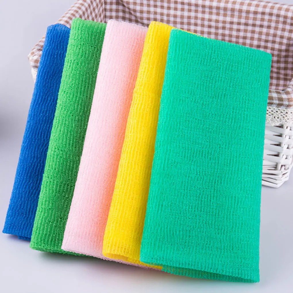 

beauty skin exfoliating cloth washcloth japanese body wash towel nylon bath towel skin polishing multifunctional towels