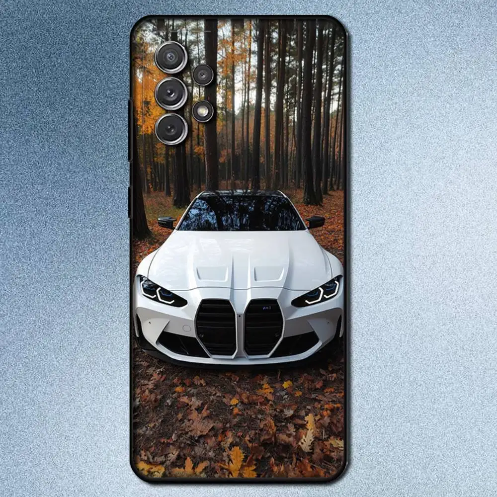 Sleek Black and White Luxury Phone Case