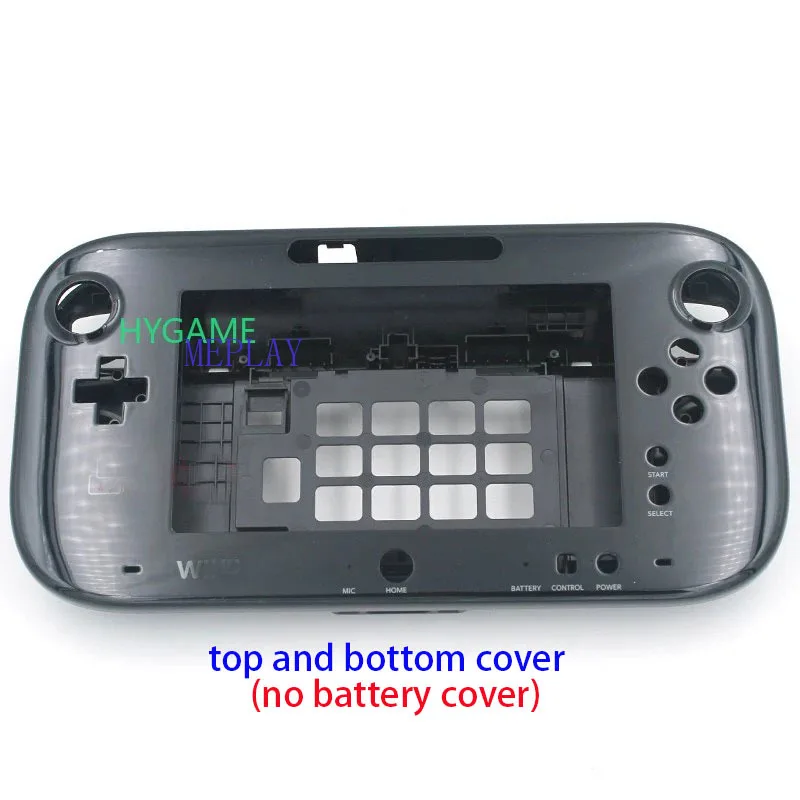 wiiU本体、カバー For WiiU Gamepad Front Back Case for Wii U Wiiu Game Pad