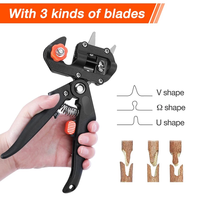 Grafting Pruner Garden Tool Professional Farming Branch Cutter Secateur Pruning Plant Shears Boxes Fruit Tree Gardening Scissor