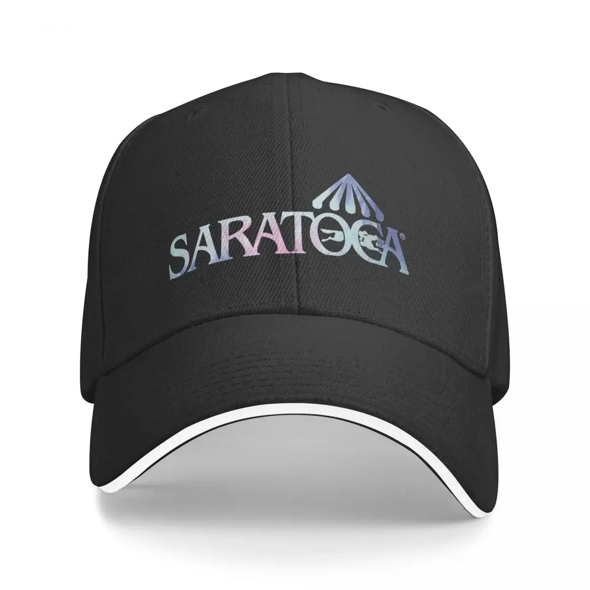 

Saratoga Springs Race Track Baseball Cap Thermal Visor Golf Cap Women's Men's