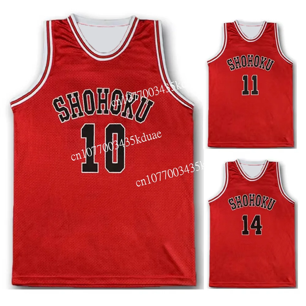 Men T Shirts Anime Shohoku School Basketball Team Jersey