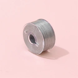 Vibrant Durable Nylon Beading Thread - Ideal for Necklace and Bracelet DIY Crafting (Medium Grey)