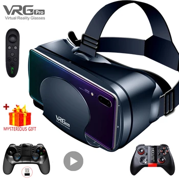Realtà virtuale 3D VR Cuffie Occhiali intelligenti Casco per smartphone Cellulare Mobile 7 pollici Lenti Binocolo Occhiali Dispositivi
