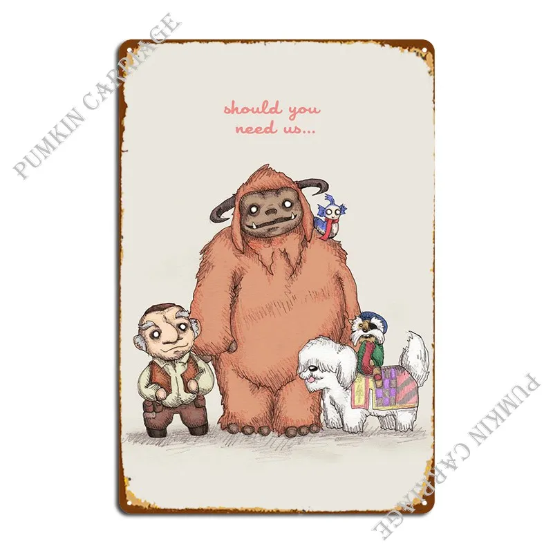 

Should You Need Us... Metal Sign Poster Pub Wall Plaque Club Tin Sign Poster