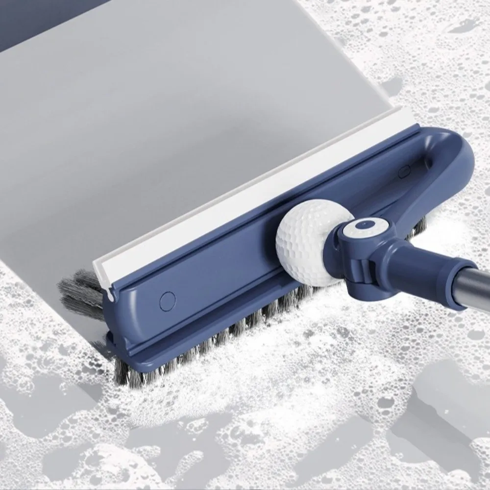 Description Picture 6 of itemHandheld Floor Cleaning Brush Double-Layer Detachable Head Stainless Steel Brush Adjustable Deep Cleaning Scrapers Brush