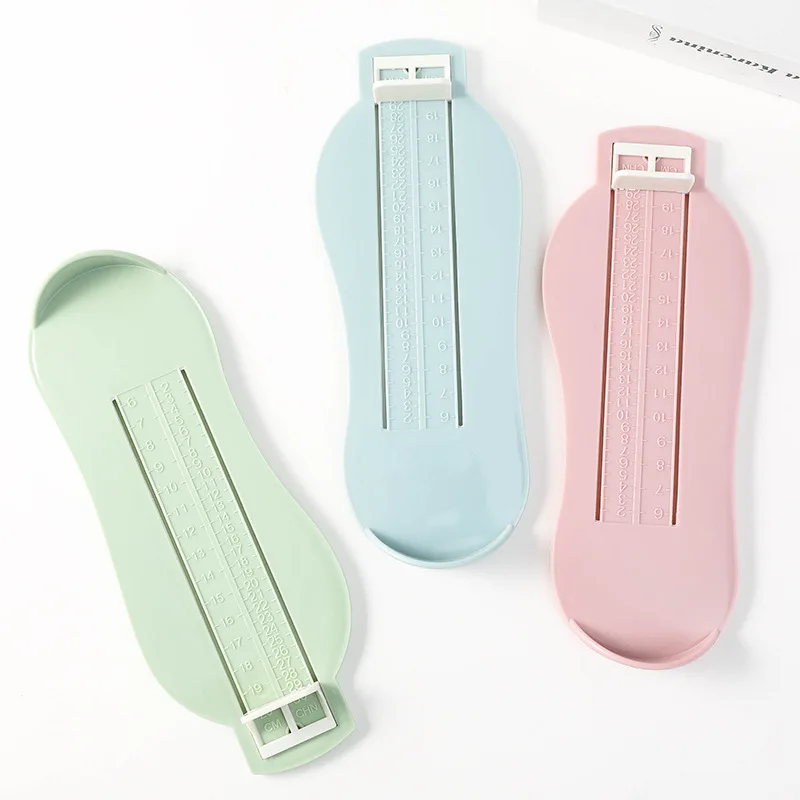 Baby Souvenirs Foot Shoe Size Measure Gauge Tool Measuring Children's Foot Measurer Foot Length Measuring Ruler Newborn Gift