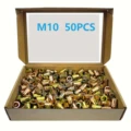 M10 50PCS color zinc