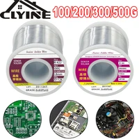 100/200/300/500G Tin Wire  Soldering Wire with Flux  Melt Rosin Core Solder Roll No-clean Electrical Repair Solder For Soldering
