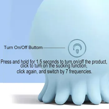 Jellyfish Sucking Vibrator Bean Vibrating Sucker Clitoris Nipples Massage tongue vibrator Masturbator sex toys vagina vibrator 6