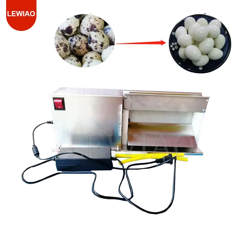

Small Egg Peeler Quail Eggs Shell Removing Machine Farm Processing Machine