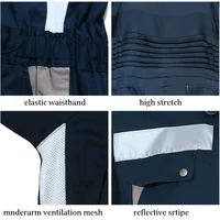 Cotton High Vis Work Coveralls