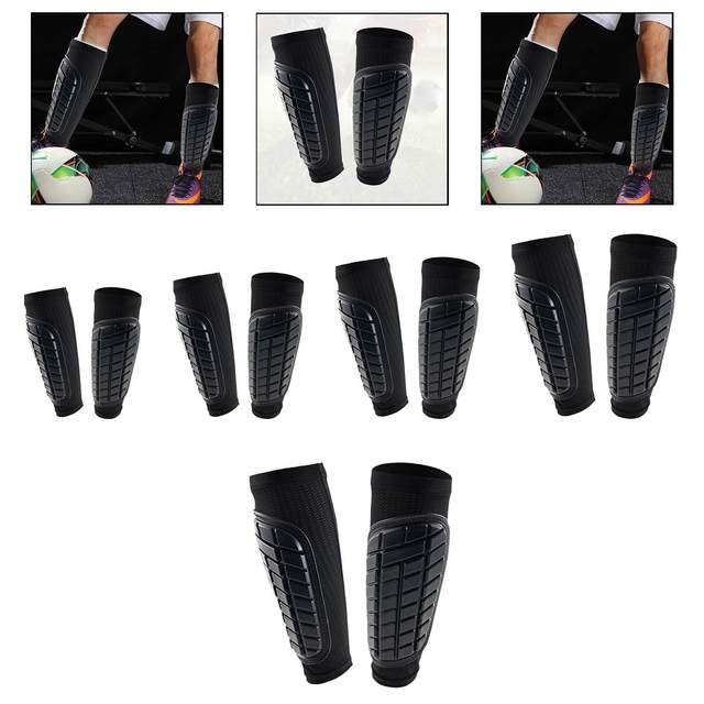 Soccer Shin Guard for Adults Elastic Leg Cover Shin Pads Football Leg Sleeve for Running Basketball Training Volleyball Tennis