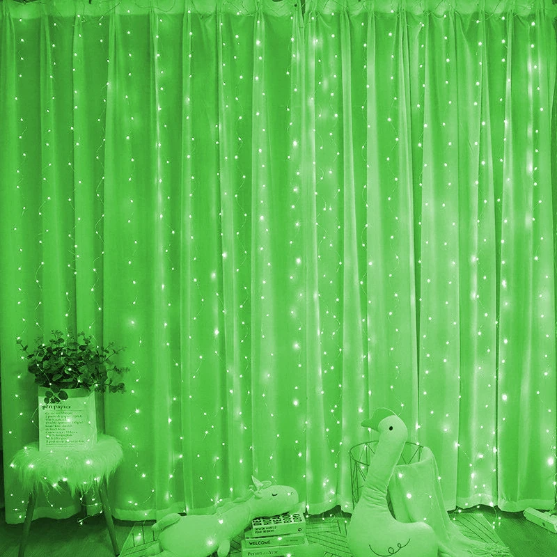thumbnail image 1 of Guirnalda de luces LED con enchufe USB para decoración de bodas, fiestas, árboles, hogar, vacaciones, adornos colgantes, 6 m/4 m/3 m, 1 of 5