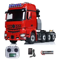 1/14 LESU RC Tractor RTR 8*8 Metal Truck for 3363 1851 DIY TOUCAN HOBBY Radio Control Car Painted Light Sound Toy Model 1