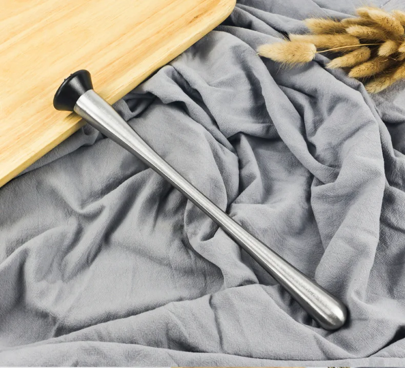 50pcs/lot Stainless Steel Bar Mojito Pestles Fruit Muddlers and Caipirinha Cocktail Pestles for Crushed Ice Barware Bar Tool