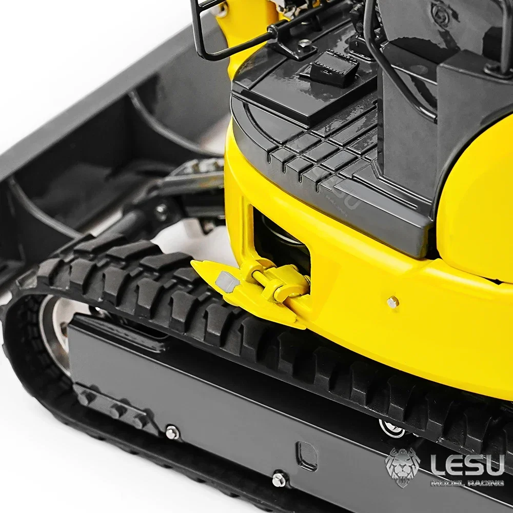 NEW LESU PC30 RC Hydraulic Excavator 1/14 RC Mini Toy Small Excavator Model 6-Way Hydraulic Directional Valve New Arrival 5