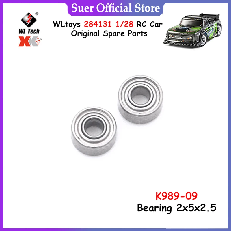 

WLtoys 284131 K969 K979 P929 P939 1/28 RC Car Original Spare Parts K989-09 Bearing 2x5x2.5