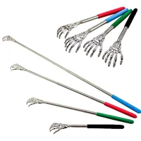 Stainless Steel Back Scratcher Telescopic Scratching Massager Extendable Itch Old Man Happy Health Products Hackle Handicrafts 1