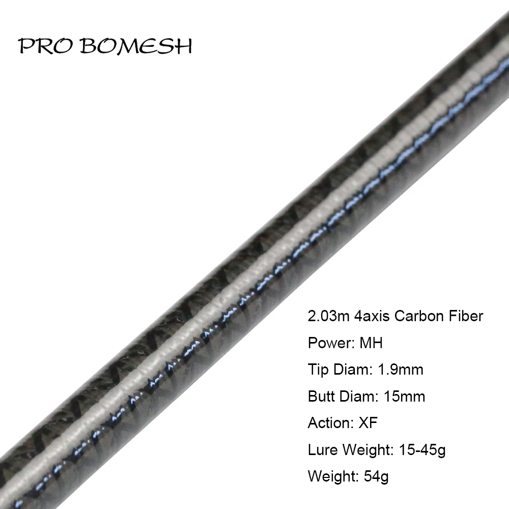 Toray Carbon Fishing Rod Blank Manufacturers Pro Bomesh Toray