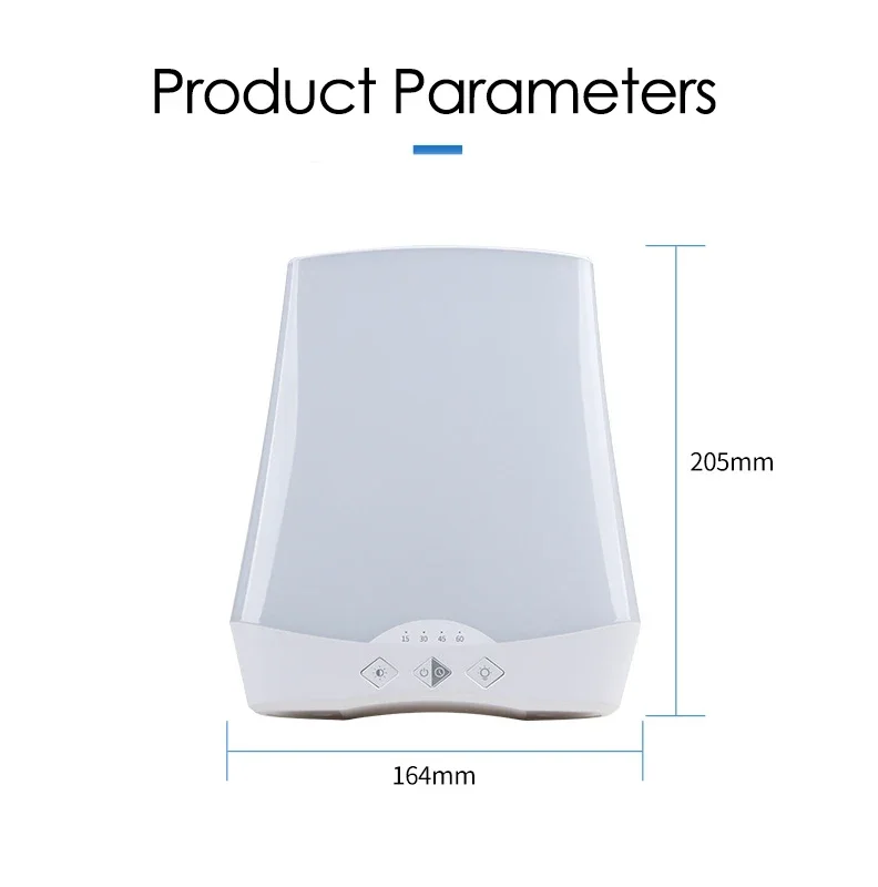SAD LED Phototherapy Light Bionic-Daylight Affective Disorder Lamp Relief Listless Fatigued Therapy Night Light Stepless Dimming led night light night light led night lamp