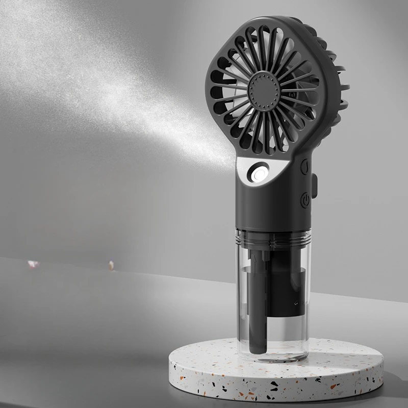 The new F3 Handheld Spray fan Large Wind Humidifier Spray Water Refill Fan Mini Handheld fan is easy to carry 4