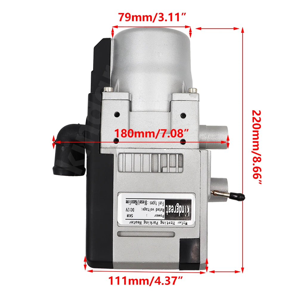 5kw 12v GSM Diesel Gasoline LCD Remote Controller Parking Coolant Heater  Similar Eberspacher Hydronic D5WSC Webasto Thermo Top - AliExpress