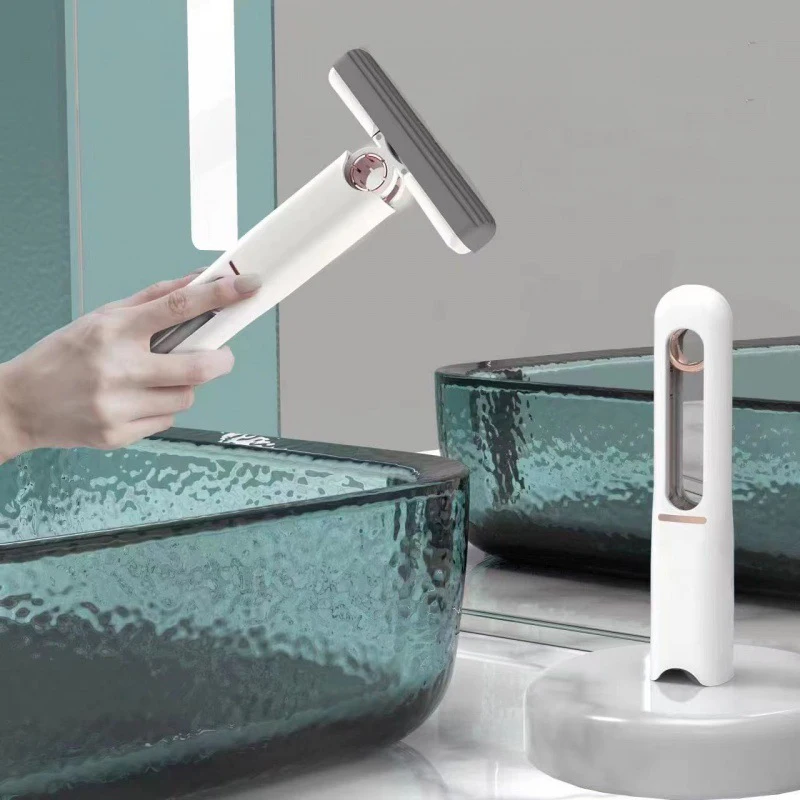 

Portable Mini Cleaning Mop Squeeze Mop Multifunction Home Cleaning Products Window Glass Cleaner Kitchen Gadgets Cleaning Brush
