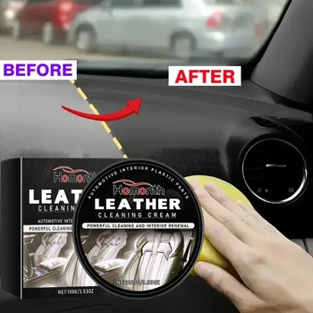 Balsamo per pelle Seggiolini auto a lunga durata Lucidatura Nutrimento Cura Crema per la cura della pelle per borsa per pantaloni in pelle Scarpe Mobili