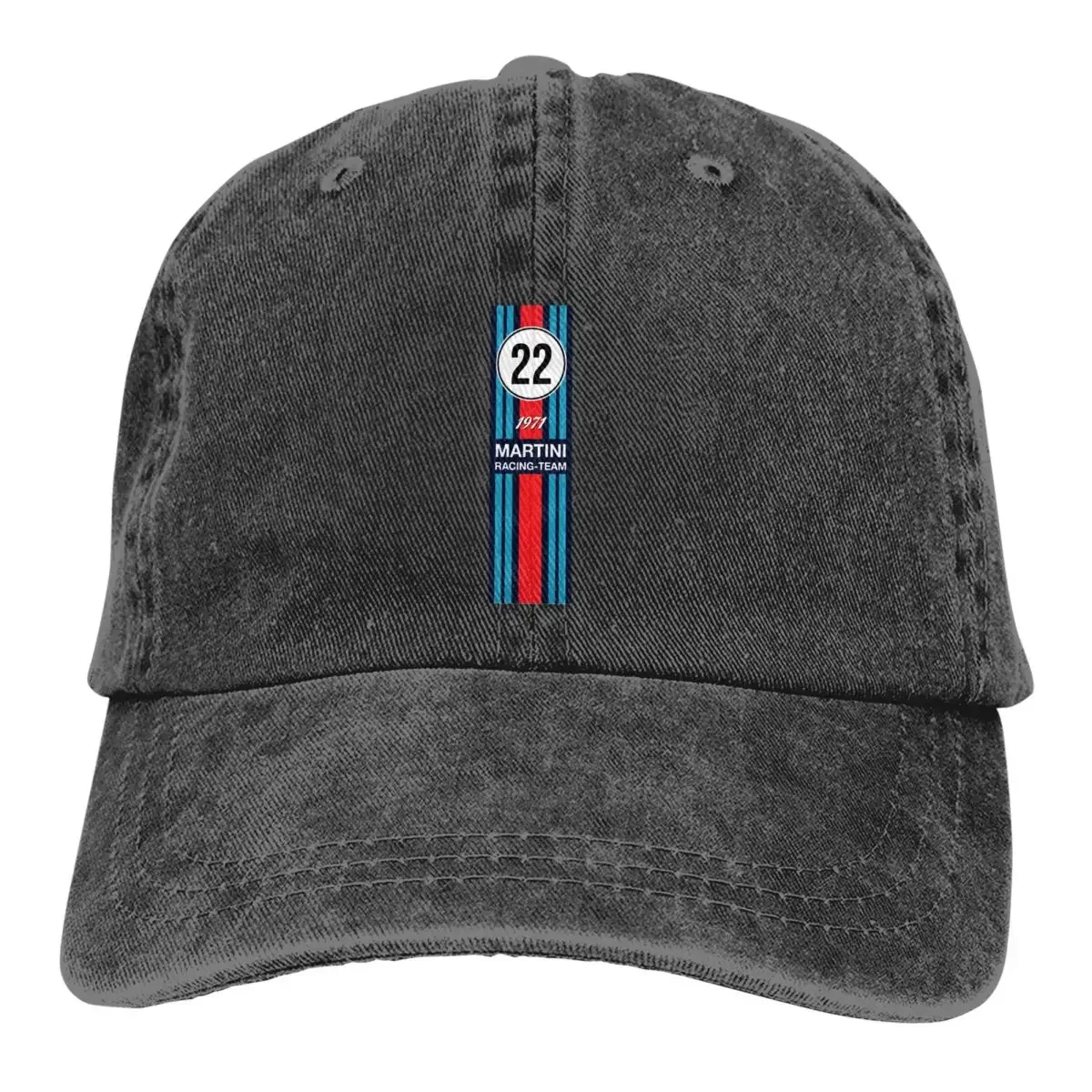 Berretto Da Baseball Da Uomo Lavato Racing Team Trucker Snapback Caps Dad Hat Martini Racing Golf Hats