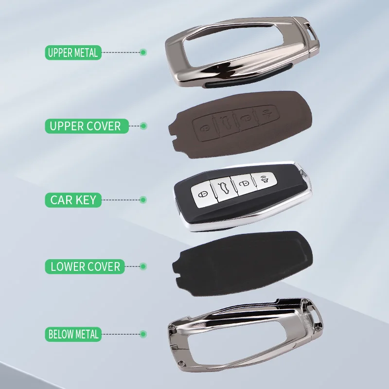 Premium Zinc Alloy Key Case